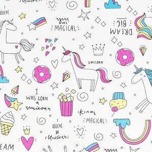 Unicorn Twin Flat Sheet